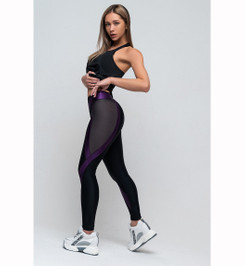 Лосины Lacrimosa Strip Skin Edition "Black & Limbo" Bona Fide