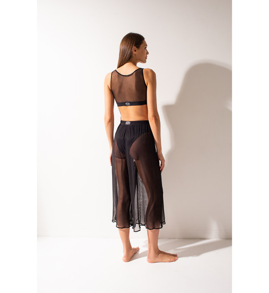 Кюлоты черные сетка Shark