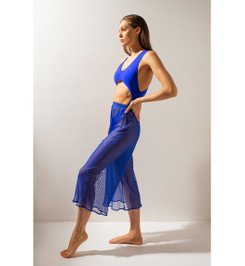 Кюлоты синие сетка Shark