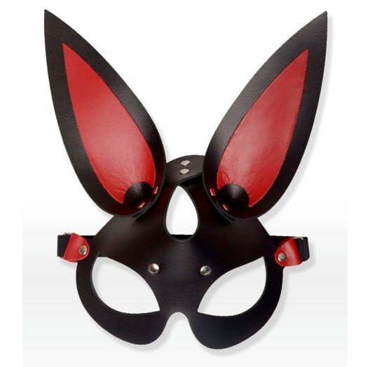 Маска черная кожаная R.E.D. Rabbit