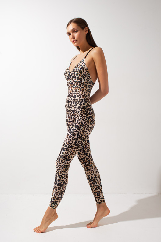Комбинезон леопардовый Milana Shark