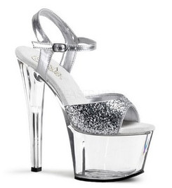 Туфли Pleaser прозрачные SKY310/SG/C