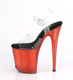 Стрипы Pleaser красные FLAM808T/C-B/R