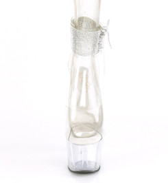 Босоножки Pleaser прозрачные ADO791-2RS/C/M