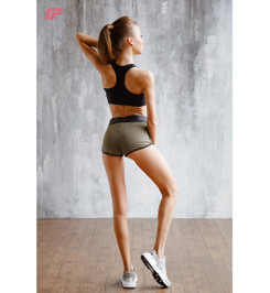 Топ черный двухслойный Force Profit