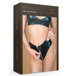 Шорты черные с молнией