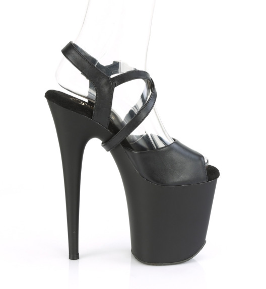 Туфли Pleaser черные FLAM824/BPU/M