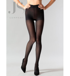Колготки черные LATTICE 03 Gatta