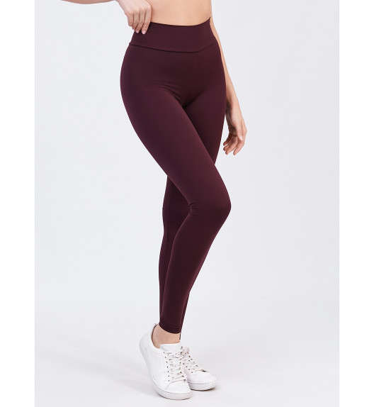 Леггинсы бордо Basic