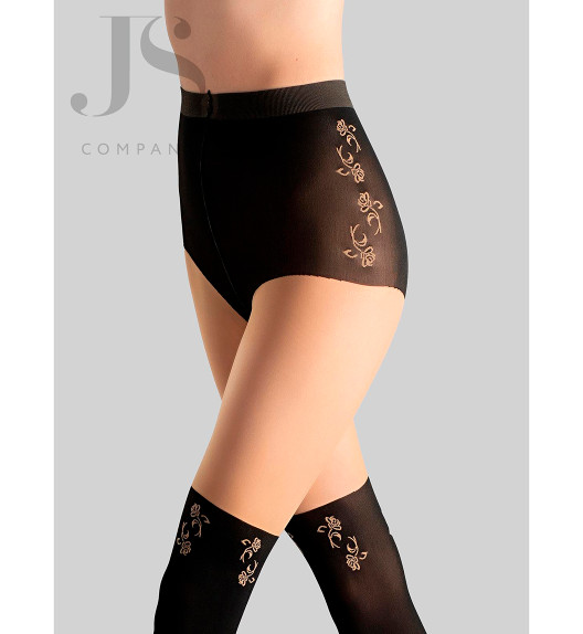 Колготки черные ENJOY CHIC 04  Giulia