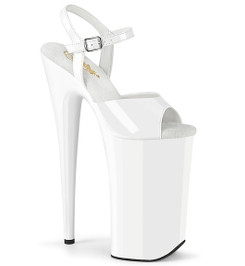 Стрипы Pleaser белые BEY009/W/M