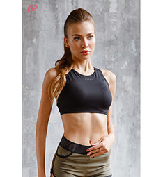 Топ черный двухслойный Force Profit