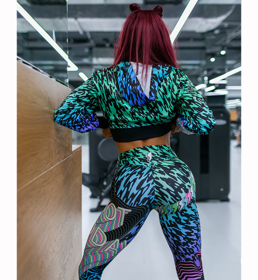 Лосины Classic Vibes "Blue" Bona Fide