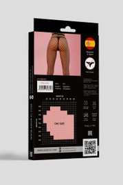 Колготки черные в сетку Amor El