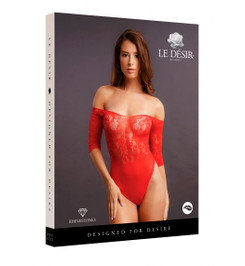 Боди красное "Teddy"