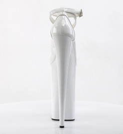 Туфли Pleaser белые BEY087/W/M