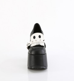 Туфли на платформе черные Demonia CAM58/BVL