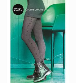 Колготки графит COLETTE CHIC 03 Gatta