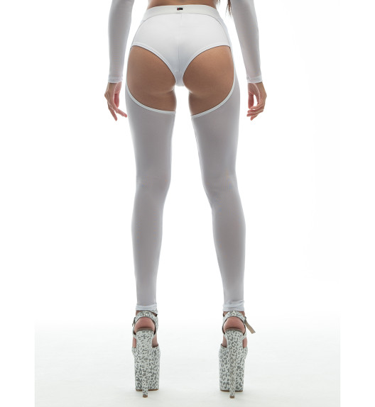 Лосины белая сетка c поясом "Teatro" I-Style