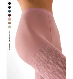 Колготки лиловые INTRECCIO 60 Minimi