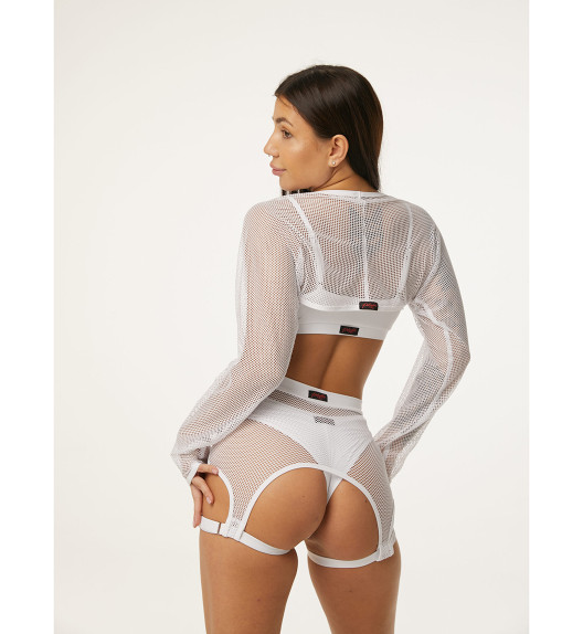 Рашгард белый Bolero Polerina