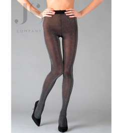 Колготки черные TULLE LUREX 50 Minimi