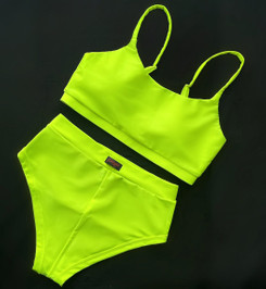 Шорты желтый неон Basic Devi Polerina