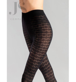 Колготки черные LORETTA 136 Gatta