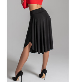 Шорты юбка черные DollyMax I-Style