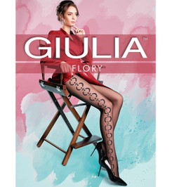 Колготки черные FLORY 17 Giulia