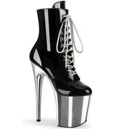 Ботильоны на платформе Pleaser черный FLAM1020/B/SCH