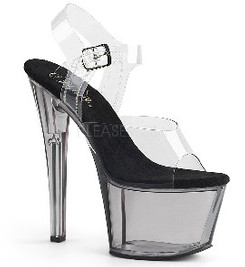 Босоножки Pleaser черные SKY308T/C/SMK