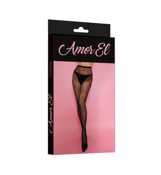 Колготки с леопардовым рисунком