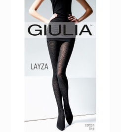 Колготки черные LAYZA 03 Giulia