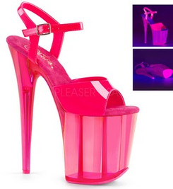 Стрипы Pleaser розовые FLAM809UVT/NHP/M