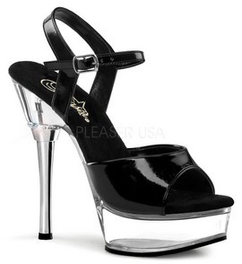 Босоножки Pleaser черные ALL609/B/C