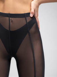 Лосины черные Heartbreaker Front I-Style