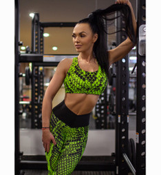 Топ MuscleTop Cobra "Neon Green" Bona Fide