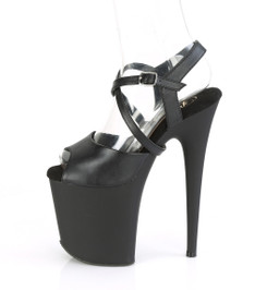 Туфли Pleaser черные FLAM824/BPU/M