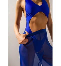 Кюлоты синие сетка Shark