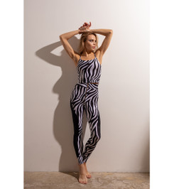 Леггинсы зебра Shamoni Shark