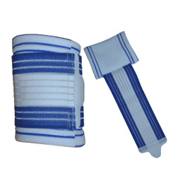 Суппорт запястья с дополнительной фиксацией бинтом на липучке Sprinter