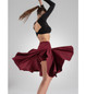 Шорты юбка бордовые Dolly Max I-Style