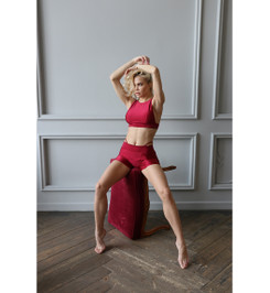 Шорты бордовые Morocco Shark