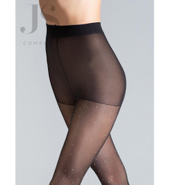 Колготки черные POIS LUREX SiSi
