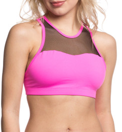 Топ розовый Flow Mesh Star