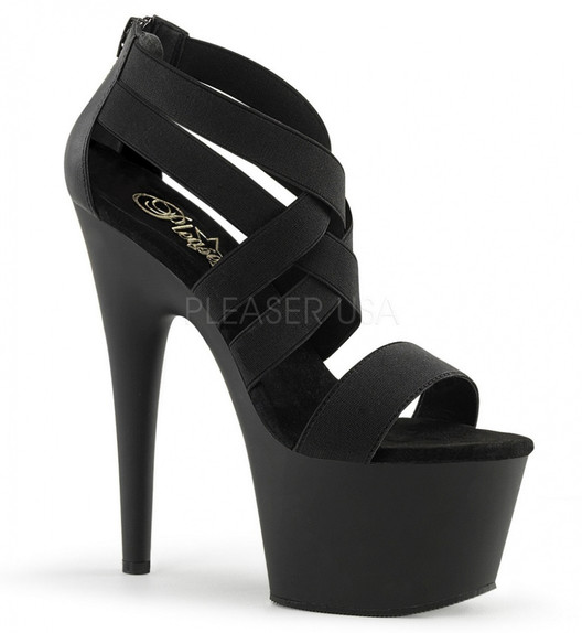 Стрипы двойки Pleaser черные ADO769/B/M