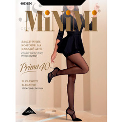 Колготки черные PRIMA 40 Minimi