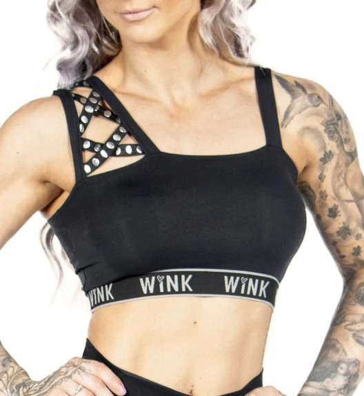 Топ черный Mystique Wink