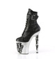Ботильоны на платформе Pleaser черные RAPT1020STR-02/BPU/S